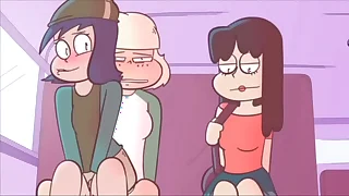 Futa incident on the tutor Cartoon Hentai (hentai sex on the bus, hentai porn public) PMV